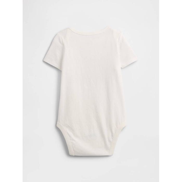Боди с логотипом Baby Gap цвет: Белый