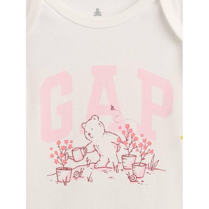 Боди с логотипом Baby Gap цвет: Белый