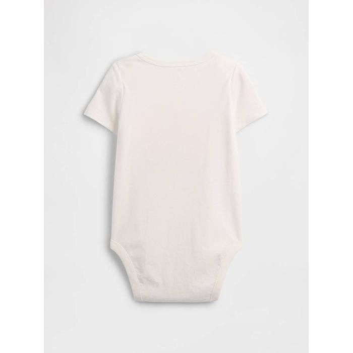Боди с логотипом Baby Gap цвет: Белый