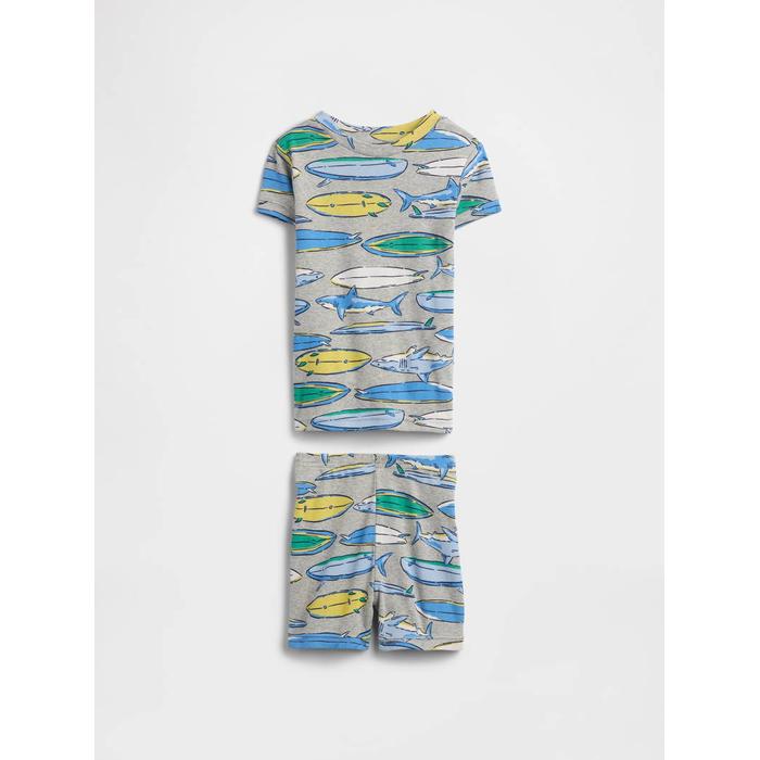 Kids & BabyGap %100 Organik Pamuk Surf Shark Pijama Takımı
