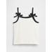 Baby & Toddler Snoopy Logo Bow Cami цвет: Белый