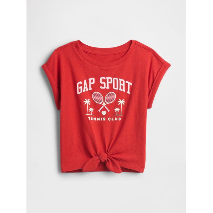 Baby & Toddler Kravat Düğümü Logo T-Shirt цвет: Красный