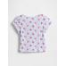 Pointelle Fitilli T-Shirt