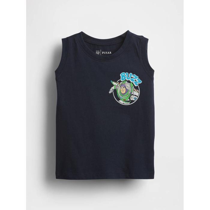 Gap × Disney Bebek ve Küçük Çocuk Grafik Atlet цвет: Чёрный