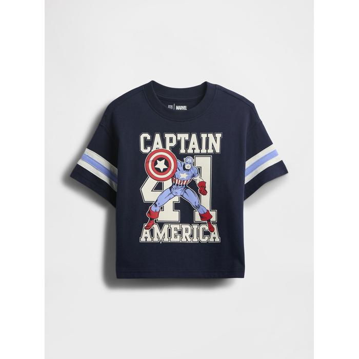 Baby & Toddler Marvel Grafik T-Shirt цвет: Чёрный