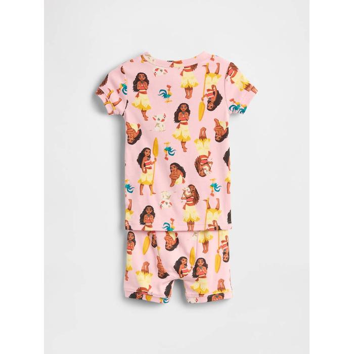 Gap × Disney Bebek ve Yürümeye Başlayan Çocuklar Organik Brushed Pamuk Pijama Takımı цвет: Оранжевый