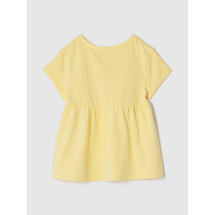 Bebek & Küçük Çocuk Babydoll Tunik Üst цвет: Жёлтый