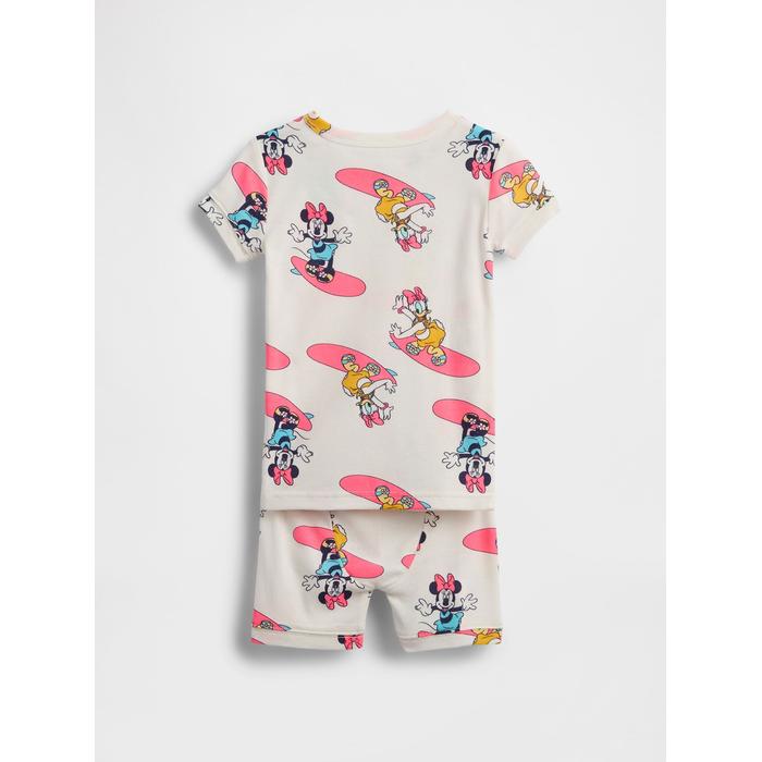 Gap × Disney Bebek ve Yürümeye Başlayan Çocuklar Organik Brushed Pamuk Pijama Takımı цвет: Розовый