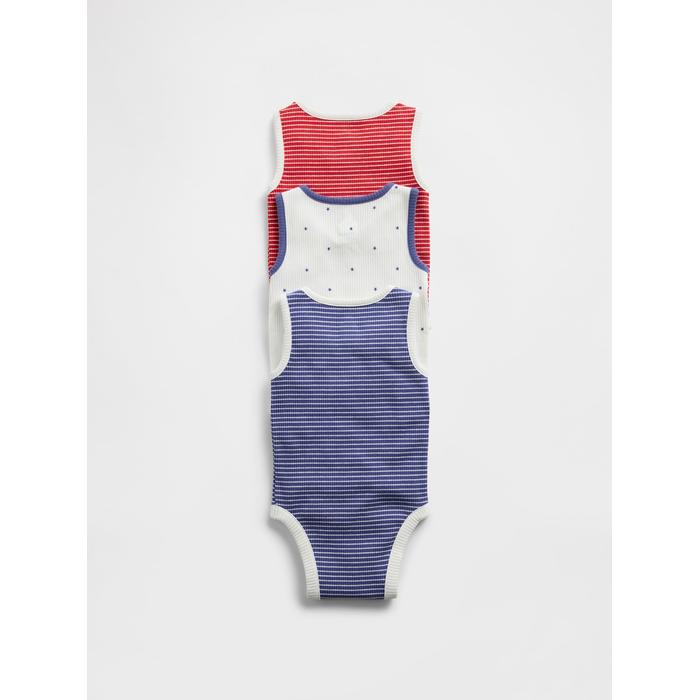 Baby First Favorites TinyRib Kolsuz Bodysuit (3’lü)