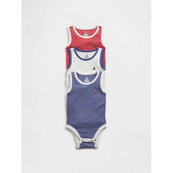 Baby First Favorites TinyRib Kolsuz Bodysuit (3’lü)