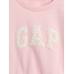 Gap Logo Ruffle T-Shirt цвет: Розовый