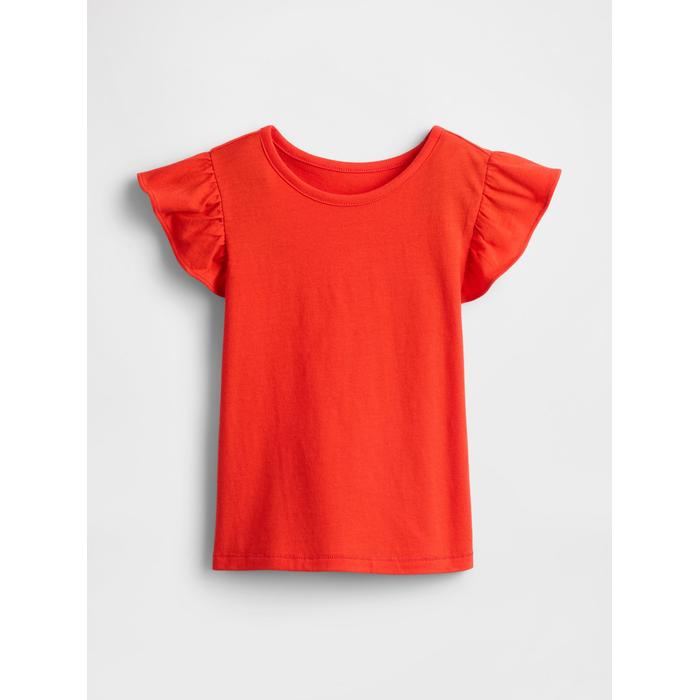 Fırfır Kollu T-Shirt