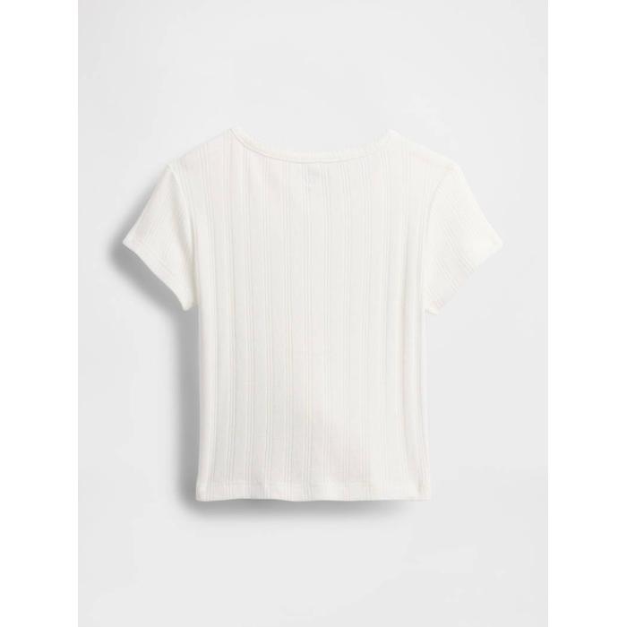 Pointelle Fitilli T-Shirt цвет: Белый