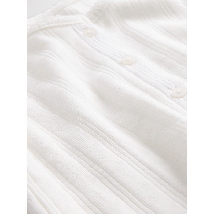Pointelle Fitilli T-Shirt цвет: Белый