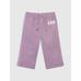 Gap Logo Wide-Leg Pull-On Fleece Eşofman Altı цвет: Розовый