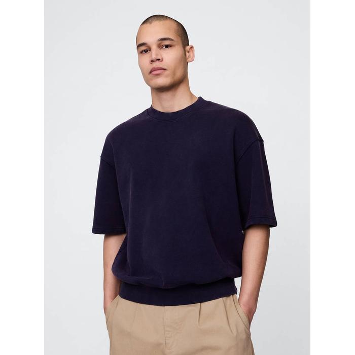 Heavyweight Bisiklet Yaka Sweatshirt цвет: Синий