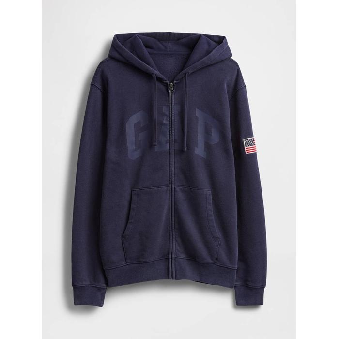 VintageSoft Gap Logo Fermuarlı Sweatshirt цвет: Синий