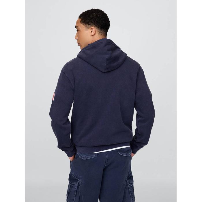 VintageSoft Gap Logo Fermuarlı Sweatshirt цвет: Синий