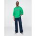 Oversized Gap Grafik Terry T-Shirt цвет: Зелёный