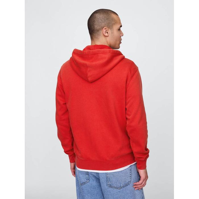 VintageSoft Gap Logo Fermuarlı Sweatshirt цвет: Красный