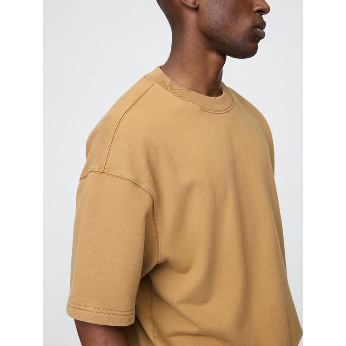 Heavyweight Bisiklet Yaka Sweatshirt
