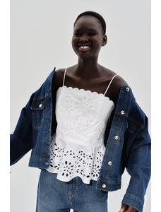 Топ на завязках Broderie anglaise