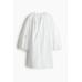 Платье Broderie anglaise с длинными рукавами