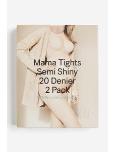 Колготки mama 2-pack по 20 дэн