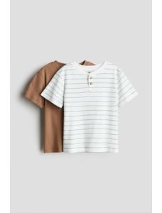 2 упаковки футболок Henley
