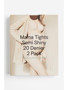 Колготки mama 2-pack по 20 дэн