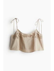 Пляжный топ от Broderie anglaise