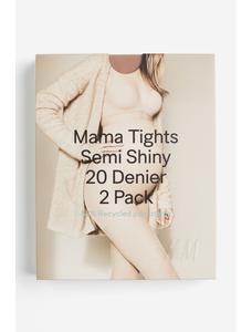 Колготки mama 2-pack по 20 дэн