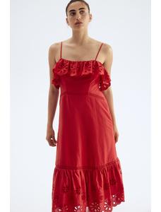 Хлопчатобумажное платье Broderie anglaise