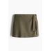 Модель skort из льняной смеси