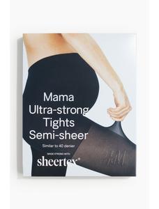 Сверхпрочные полупрозрачные колготки MAMA Sheertex®