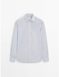 Regular fit stripes shirt цвет: Темно-синий