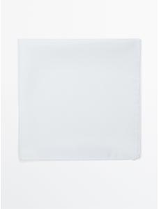 Однотонный платок из 100% шелка цвет: Белый