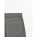 Straight fit denim trousers stripes цвет: Чернильно-синий