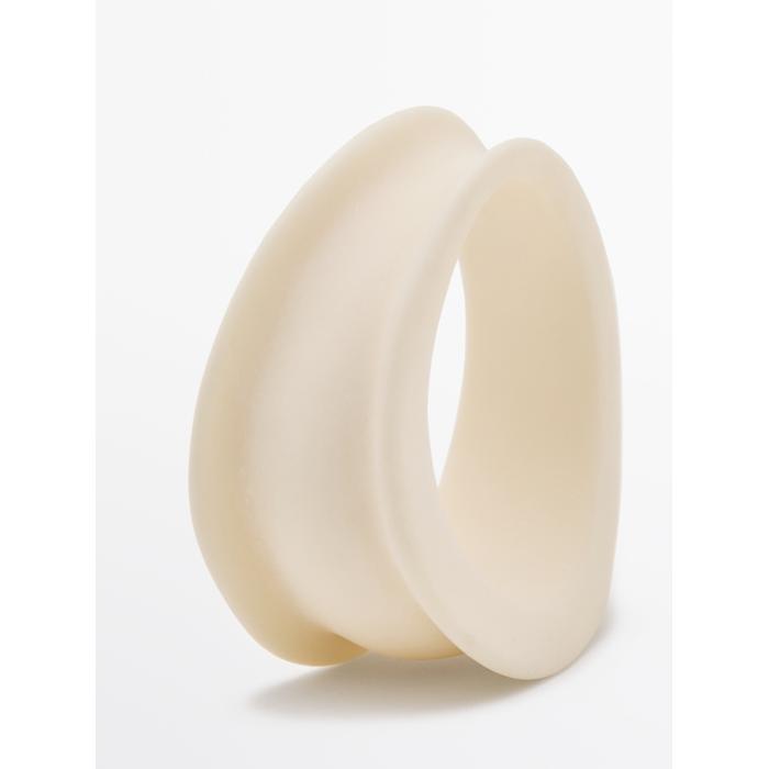 Matte resin bracelet цвет: Цвет кости
