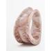 Marble-effect resin bracelet цвет: Шоколадный
