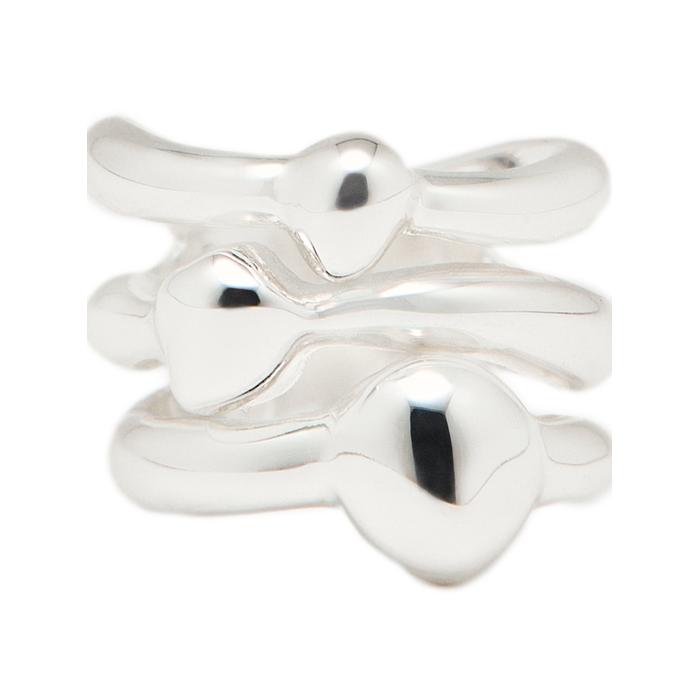 Ring irregular цвет: Серебряный