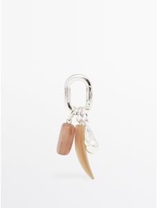 Stone charm цвет: Горчично-желтый