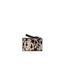 Small animal print leather wallet цвет: Белый