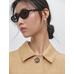 Short suede leather jacket with stitching цвет: Песочный
