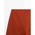 Linen trousers with darts detail цвет: Терракотовый