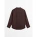 Fluid pintuck shirt with ramie цвет: Гранатовый