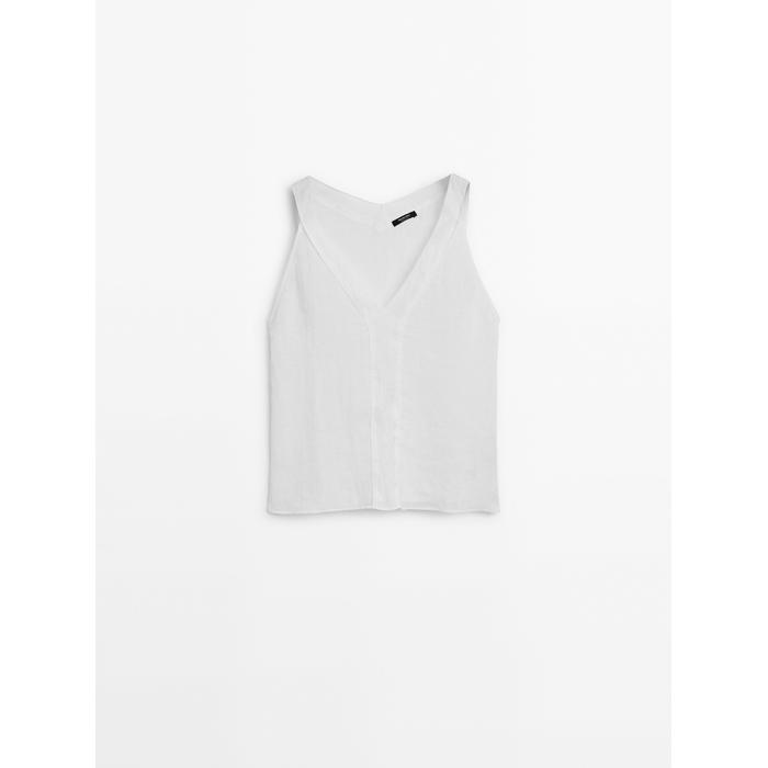 Fluid double-layer top цвет: Белый