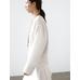 Fluid button-up shirt made 100% linen цвет: Натуральный, кремовый