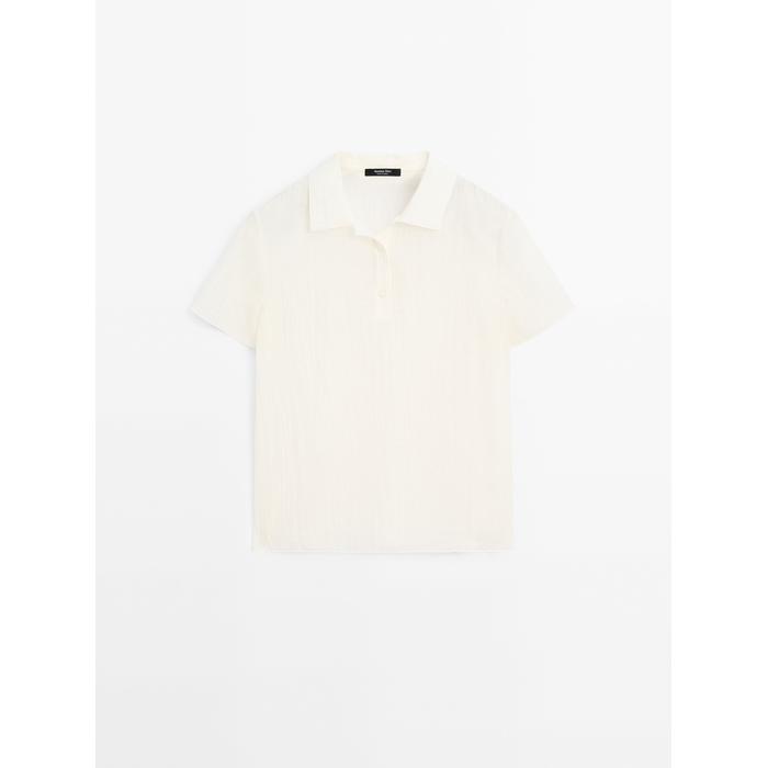Polo fabric fluid transparency цвет: Натуральный, кремовый