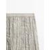 Fluid midi skirt with striped detail цвет: Дымчатый